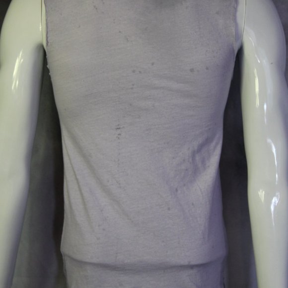 Zombie Handmade Distressed Destroyed Studded Shirt - Picture 4 of 5